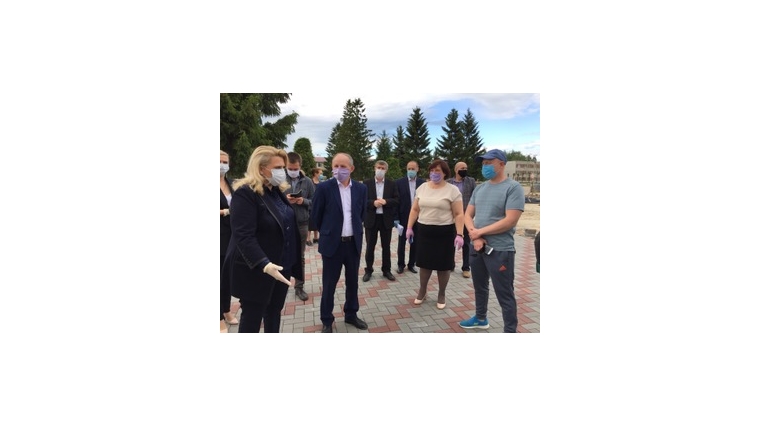 Заместитель Председателя Кабинета Министров Чувашии Алла Салаева посетила Красночетайский район